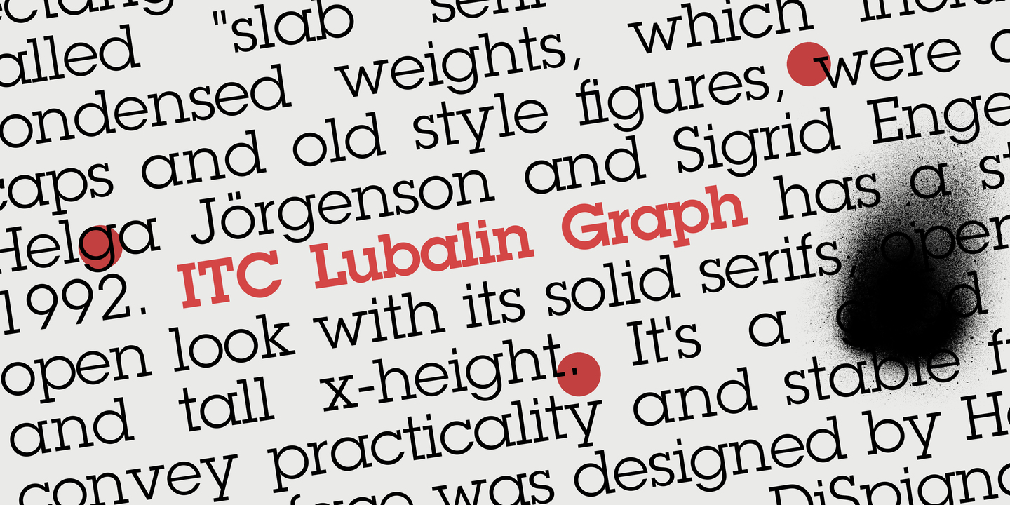 Lubalin graph demi font free download