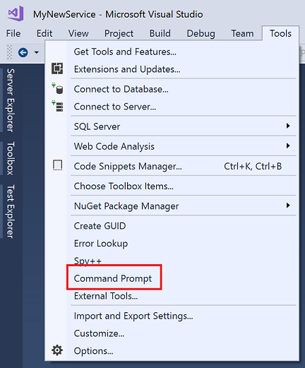 Visual Studio Command Prompt